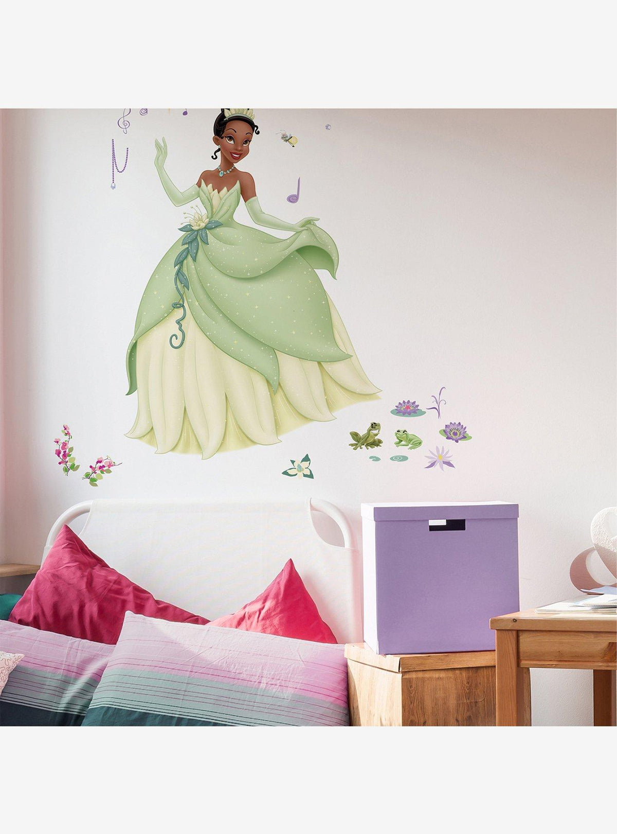 Adhesivos de pared de Tiana - La princesa y el sapo