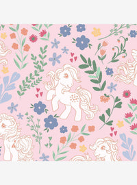 Papel mural autoadhesivo My Little Pony floral retro
