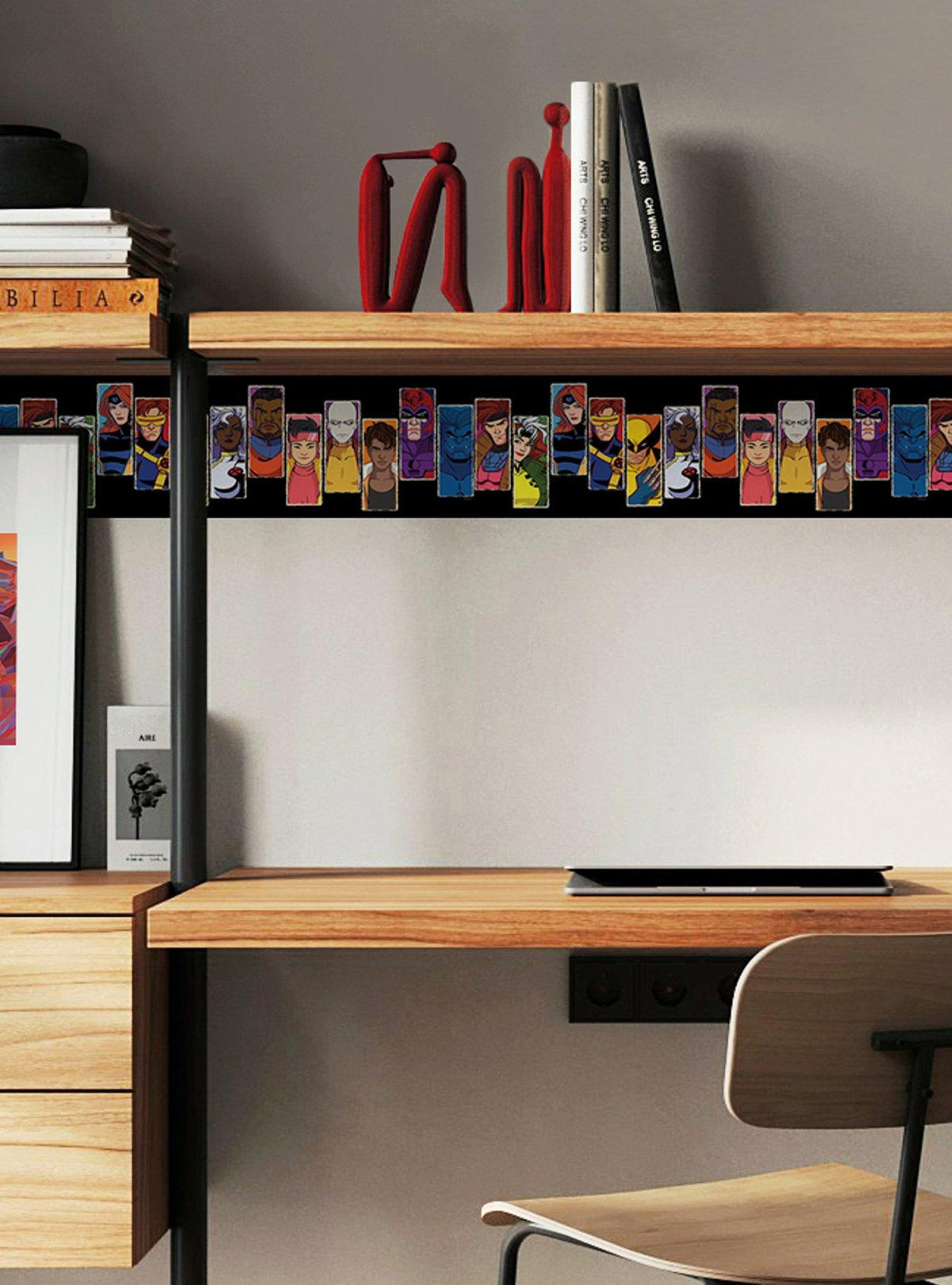 Borde adhesivo de pared X-Men '97