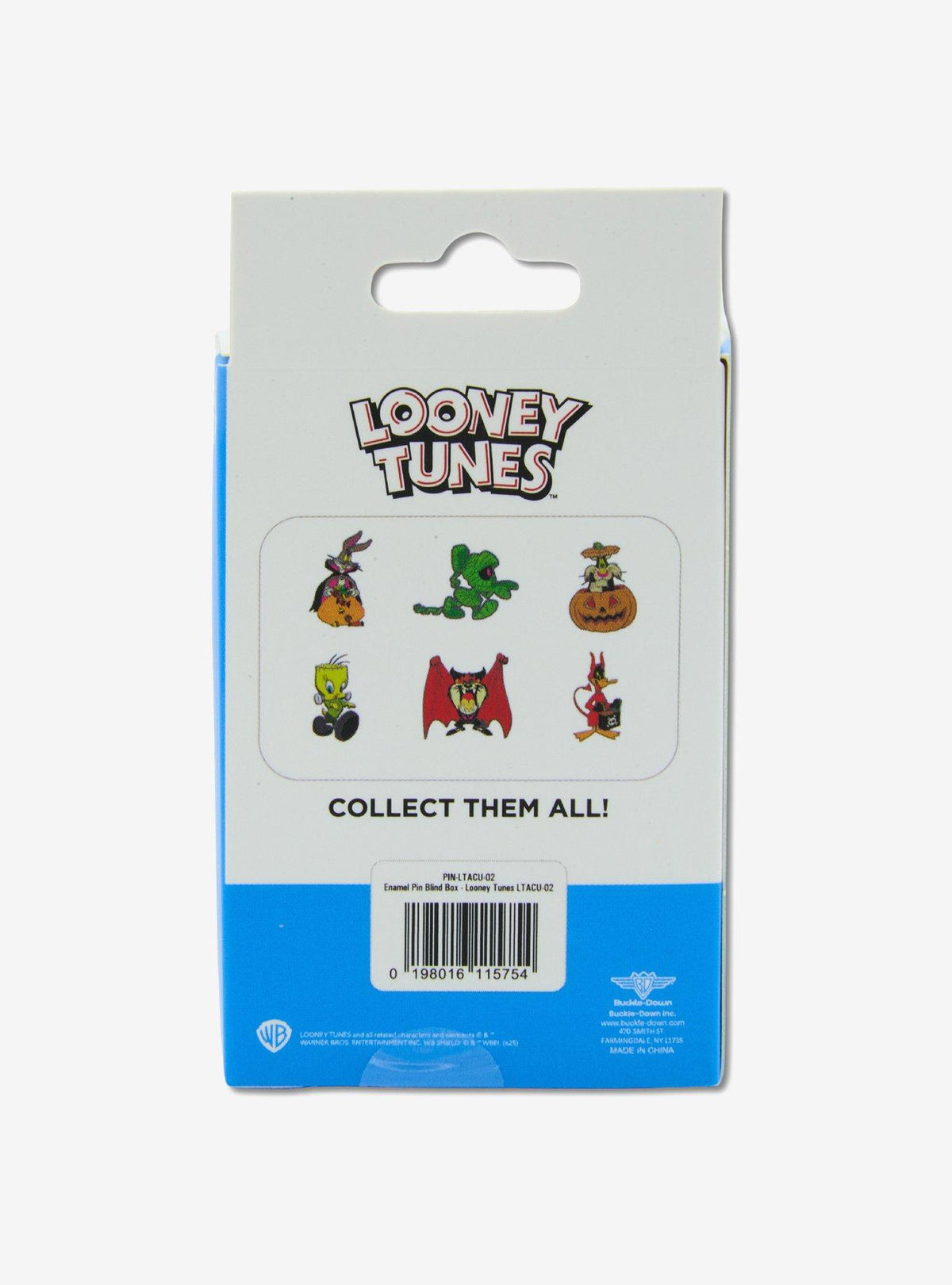 Caja sorpresa de pines esmaltados Looney Tunes Halloween