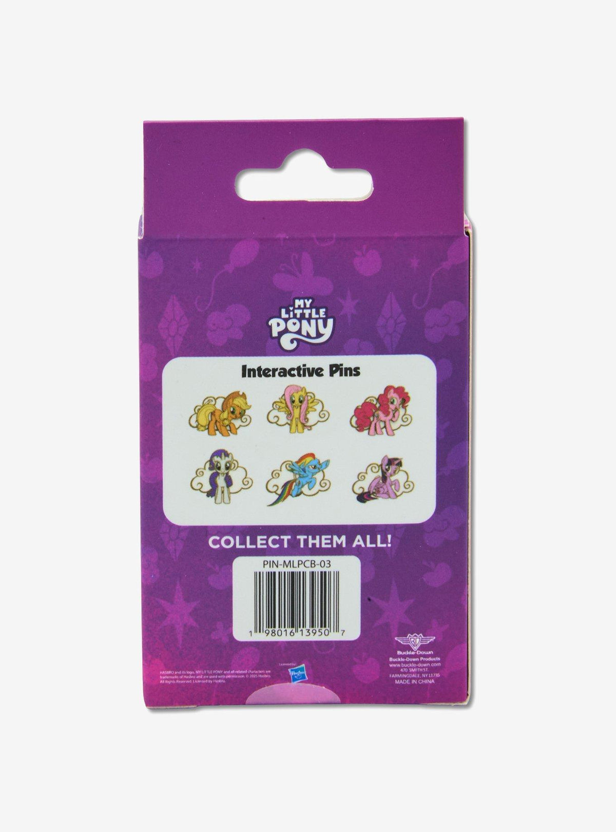 Caja sorpresa de pin esmaltado My Little Pony