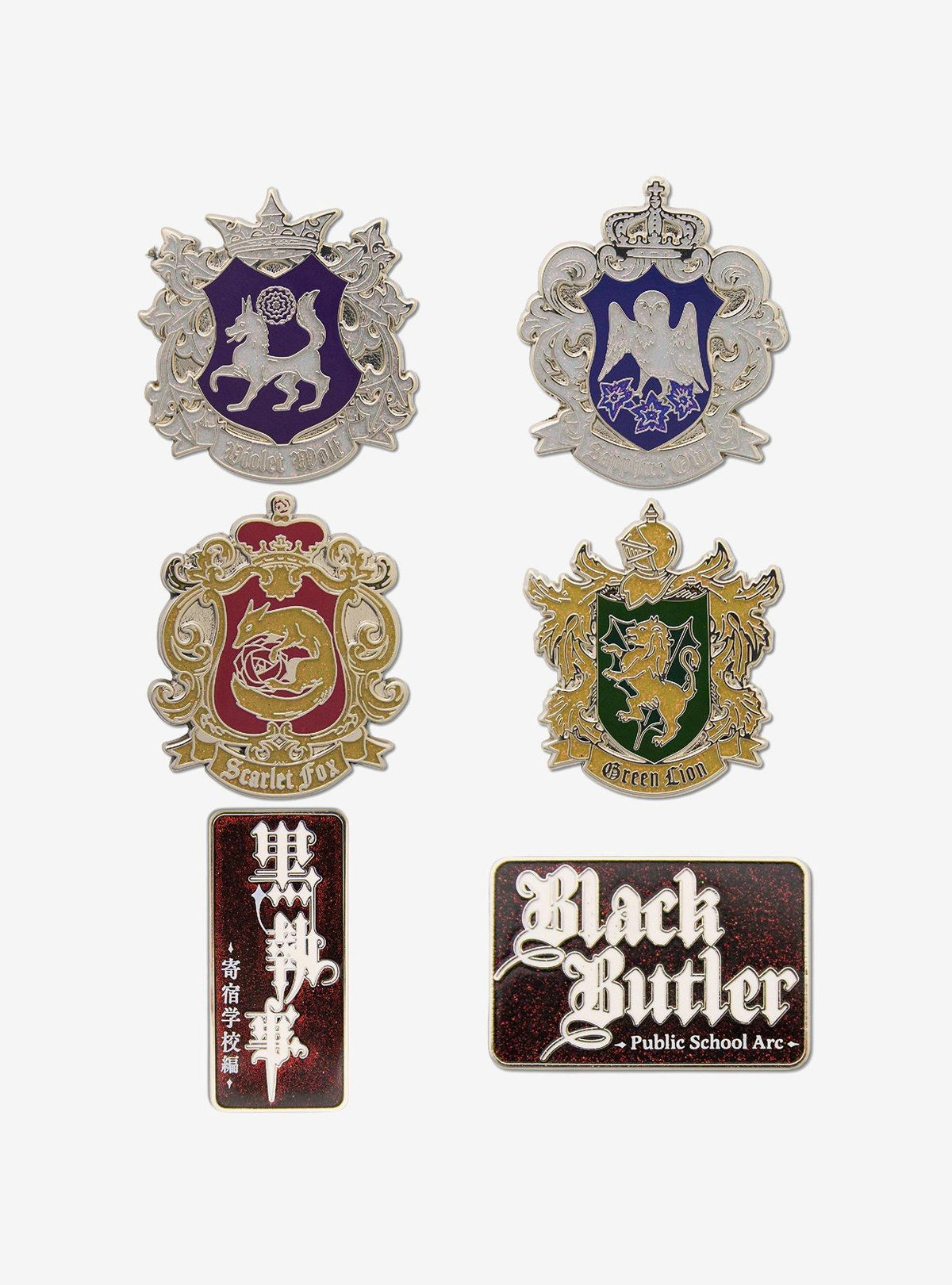 Pin esmaltado sorpresa Black Butler, serie 2