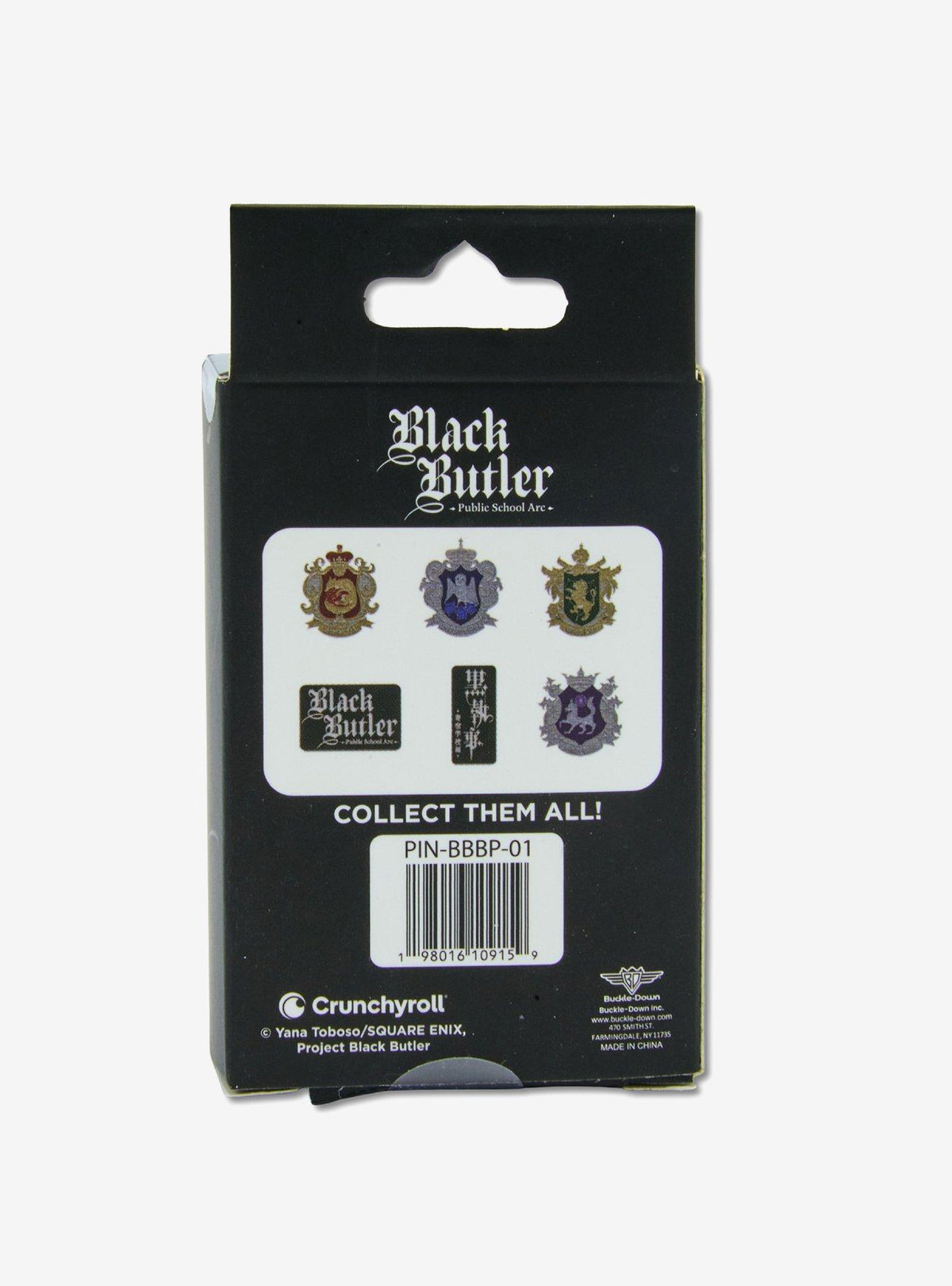 Pin esmaltado sorpresa Black Butler, serie 2