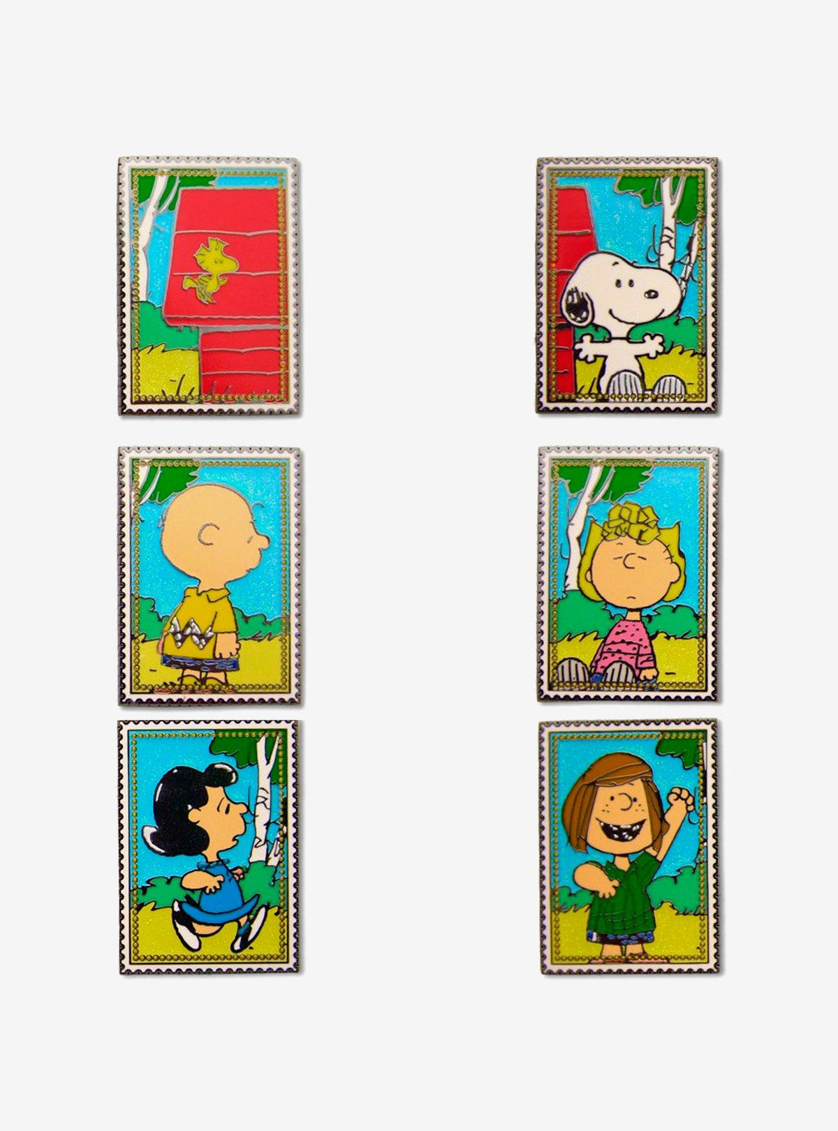Peanuts Post Stamp: blind box de pines esmaltados