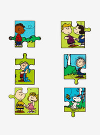 Pack de 2 cajas sorpresa de pines Peanuts