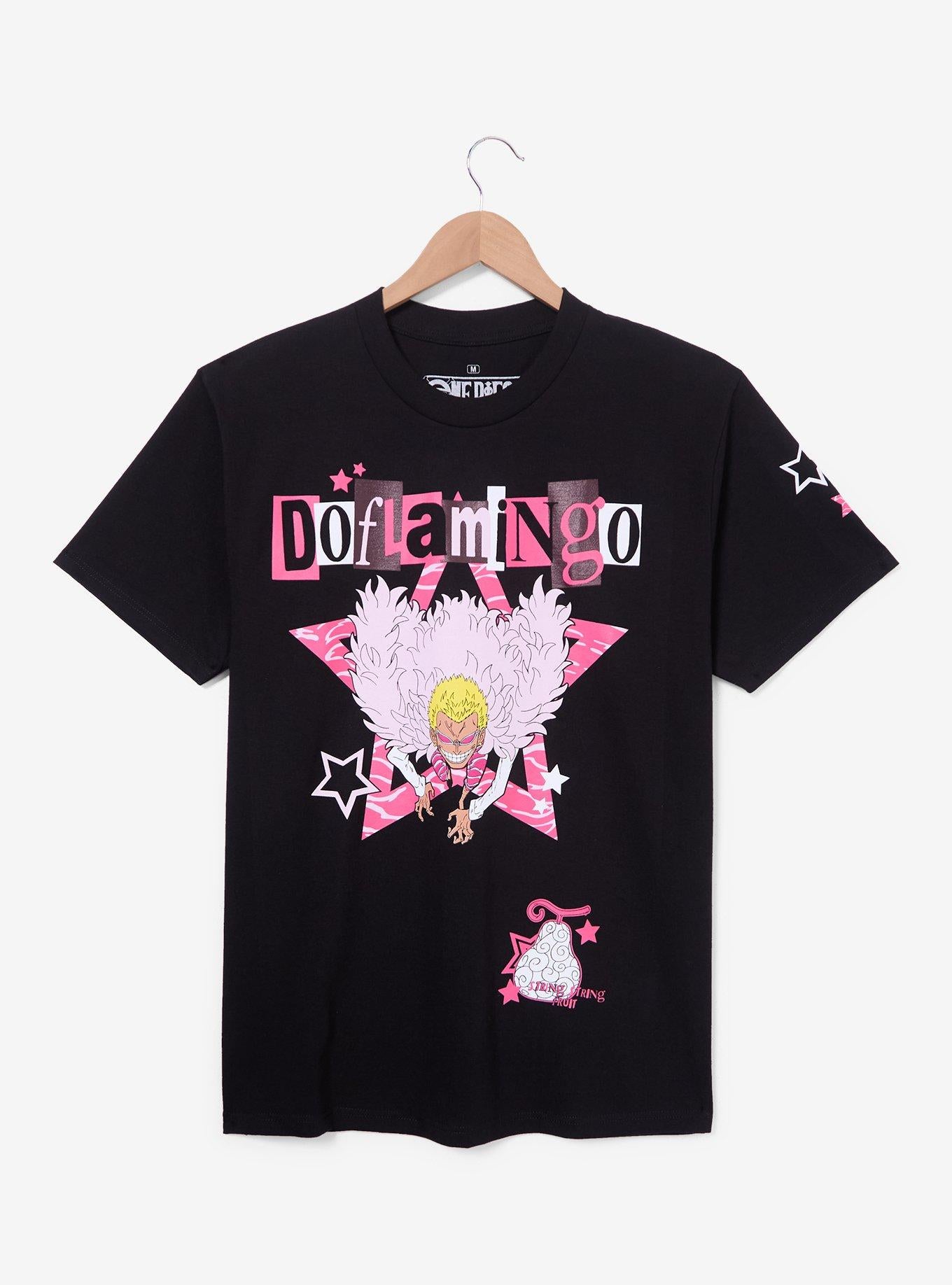 Polera One Piece Doflamingo con estrellas