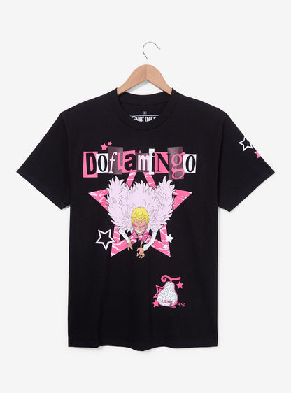 Polera One Piece Doflamingo con estrellas