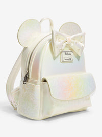 Mochila mini iridiscente de boda Minnie Mouse