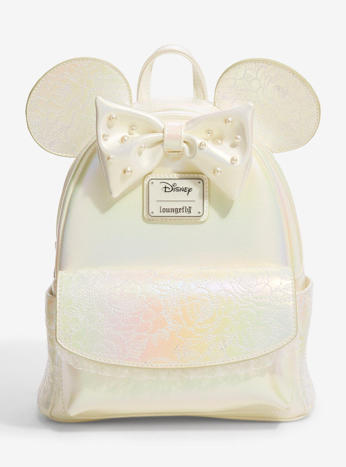 Mochila mini iridiscente de boda Minnie Mouse