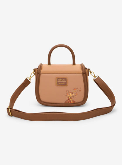 Cartera bandolera Peanuts Snoopy Hojas de otoño