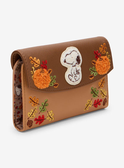 Billetera Peanuts Snoopy de otoño
