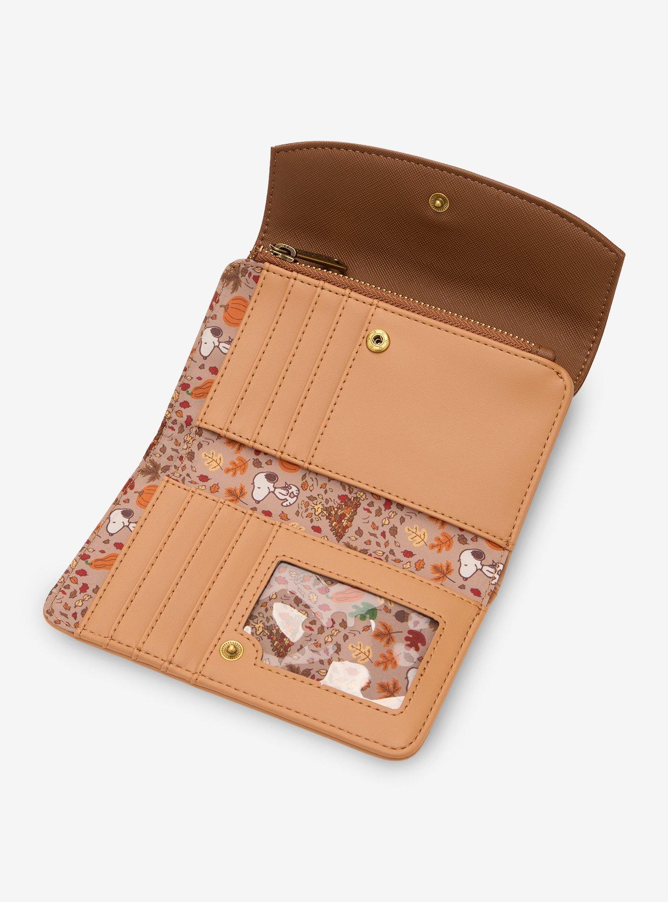 Billetera Peanuts Snoopy de otoño
