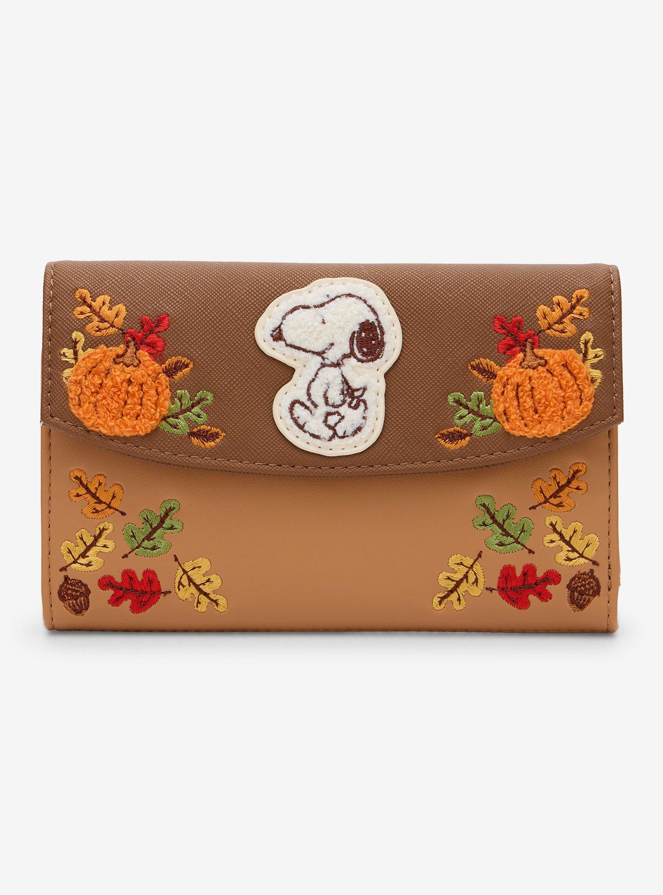 Billetera Peanuts Snoopy de otoño