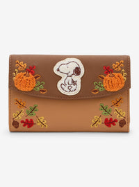 Billetera Peanuts Snoopy de otoño