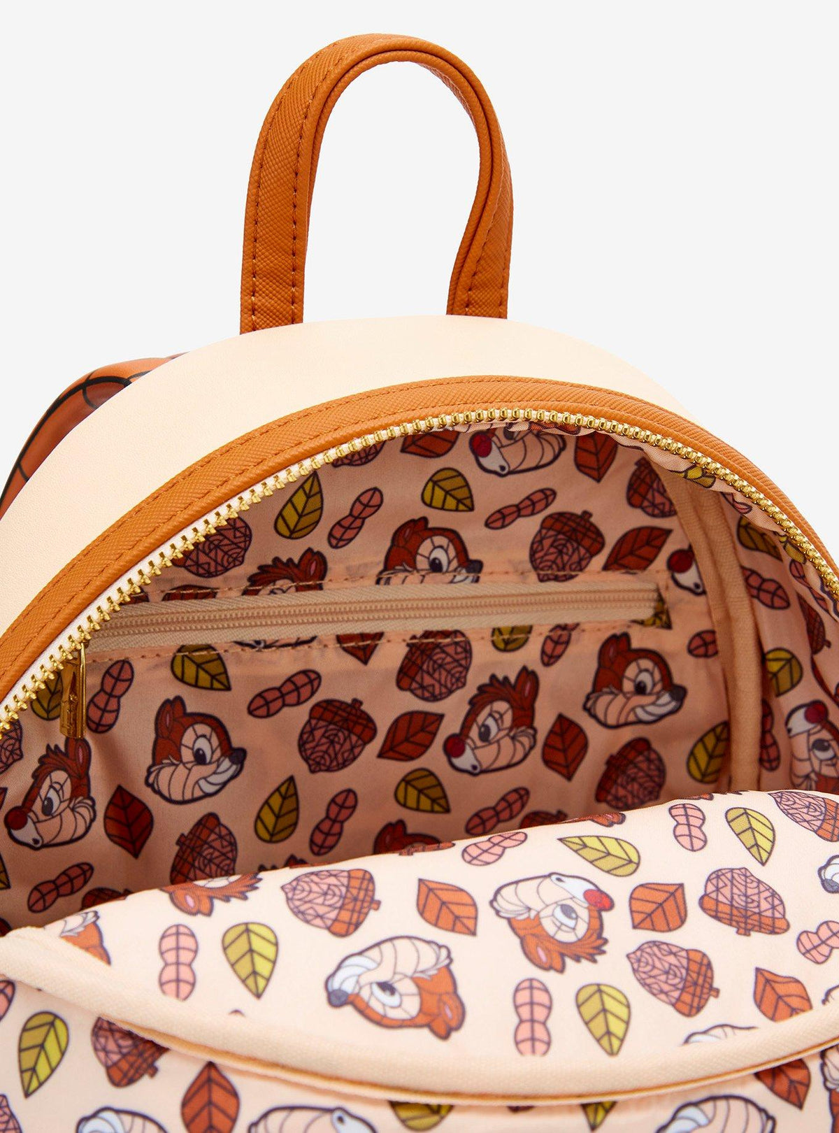 Mochila mini Disney Chip y Dale estilo vitral