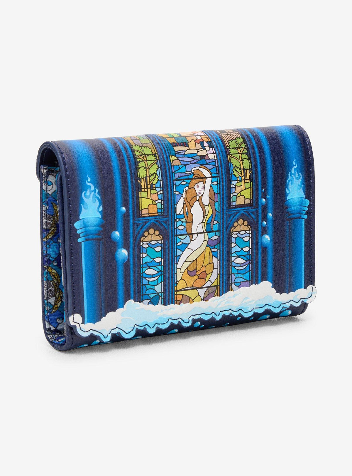 Billetera Harry Potter con vitral de sirena