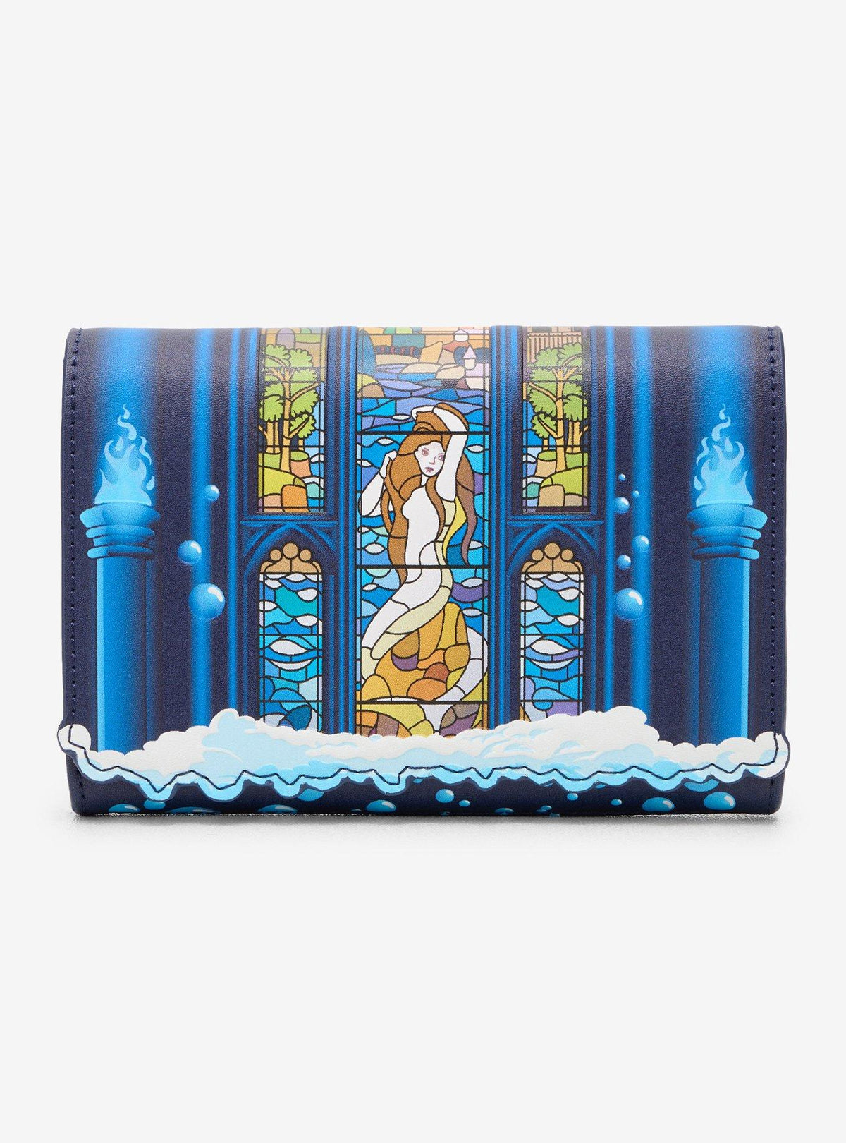 Billetera Harry Potter con vitral de sirena