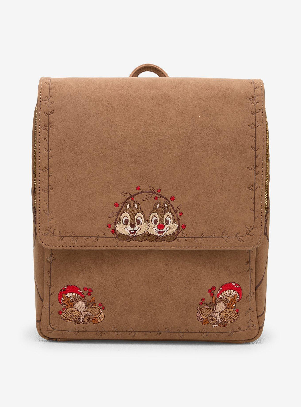 Mini mochila Disney Chip & Dale con hongos