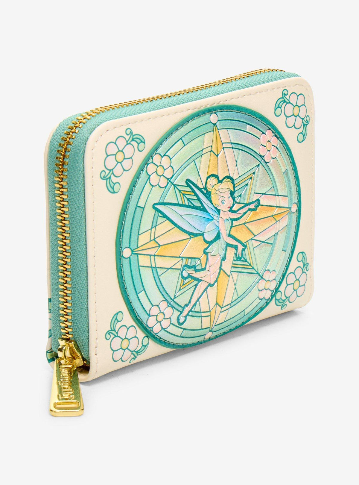 Billetera vitral iridiscente de Campanita - Peter Pan
