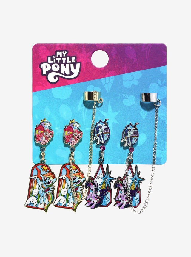 Set de aros My Little Pony con efecto vitral