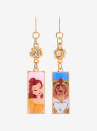 Aros colgantes Disney Beauty and the Beast