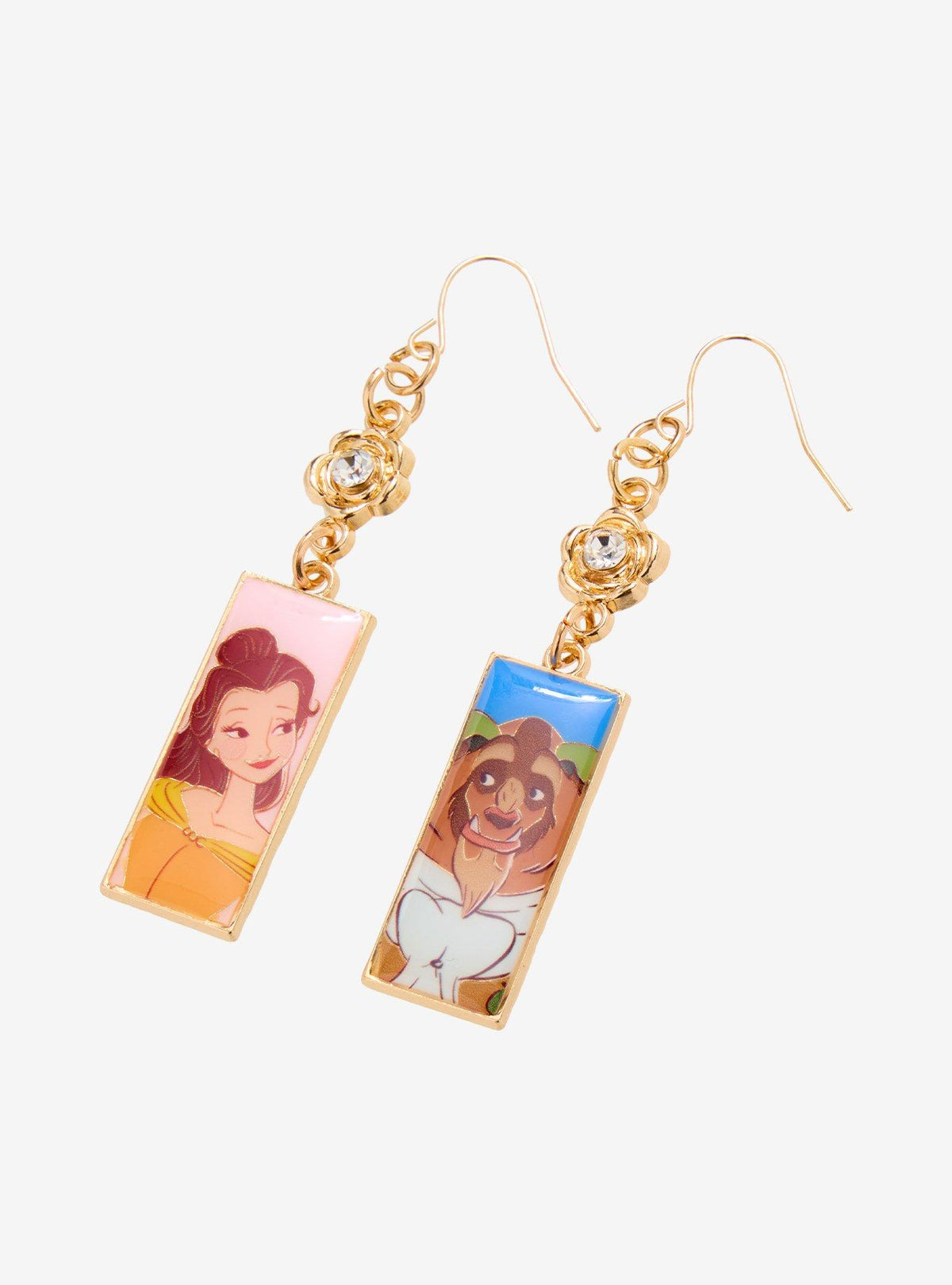 Aros colgantes Disney Beauty and the Beast