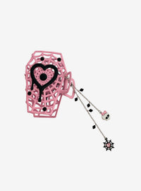 Pinza para el pelo Monster High con ataúd rosado