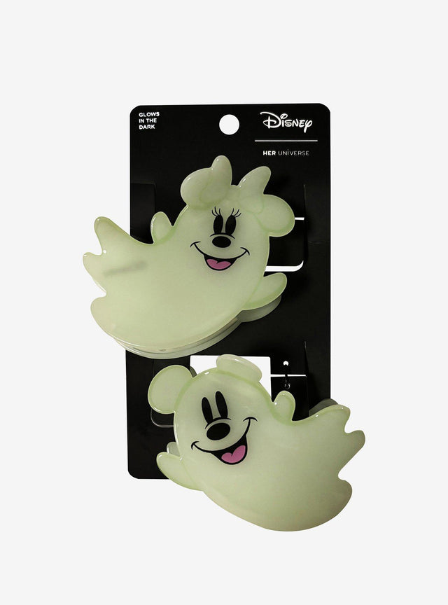 Set de pinches fantasma de Mickey Mouse y Minnie Mouse
