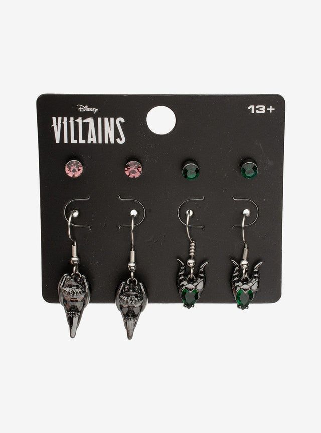Set de aros Maleficent y Diablo de Sleeping Beauty