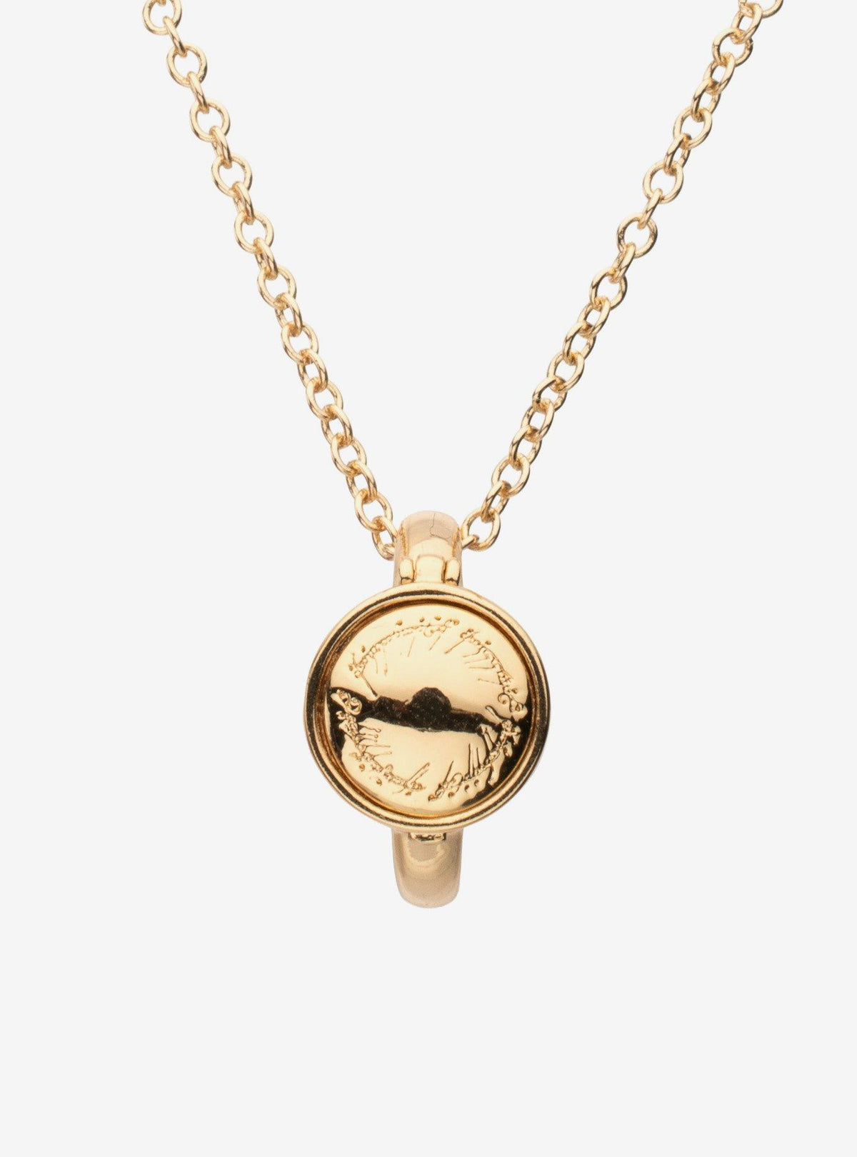 Collar El Señor de los Anillos con dije del Anillo Único