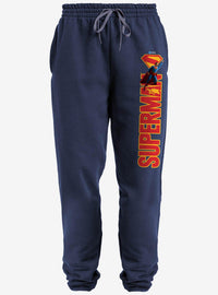 Pantalón jogger Superman 2025 con escudo y nombre
