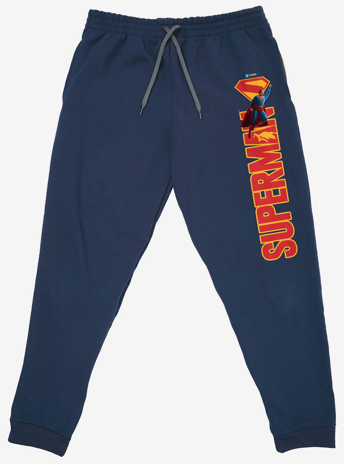 Pantalón jogger Superman 2025 con escudo y nombre