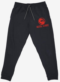 Pantalón jogger Mortal Kombat con logo clásico del dragón