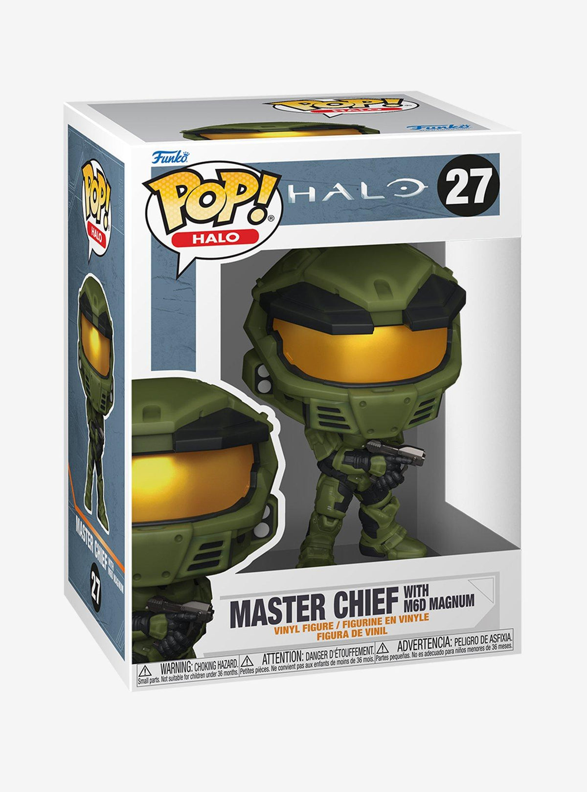Figura Funko Pop! Master Chief con Magnum M6D · Space Store