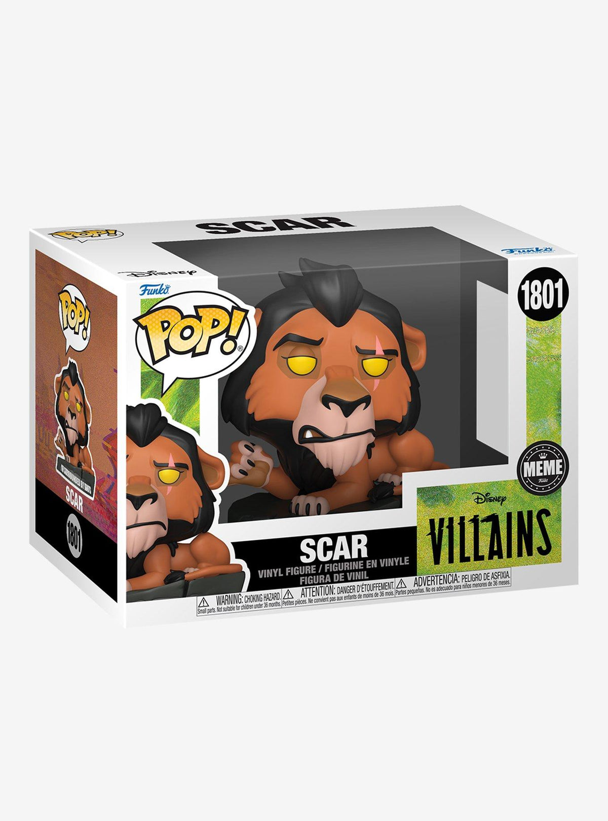 Funko Pop! Scar meme de El Rey León
