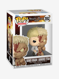 Funko Pop! Reiner Braun / Titán Acorazado - Attack on Titan