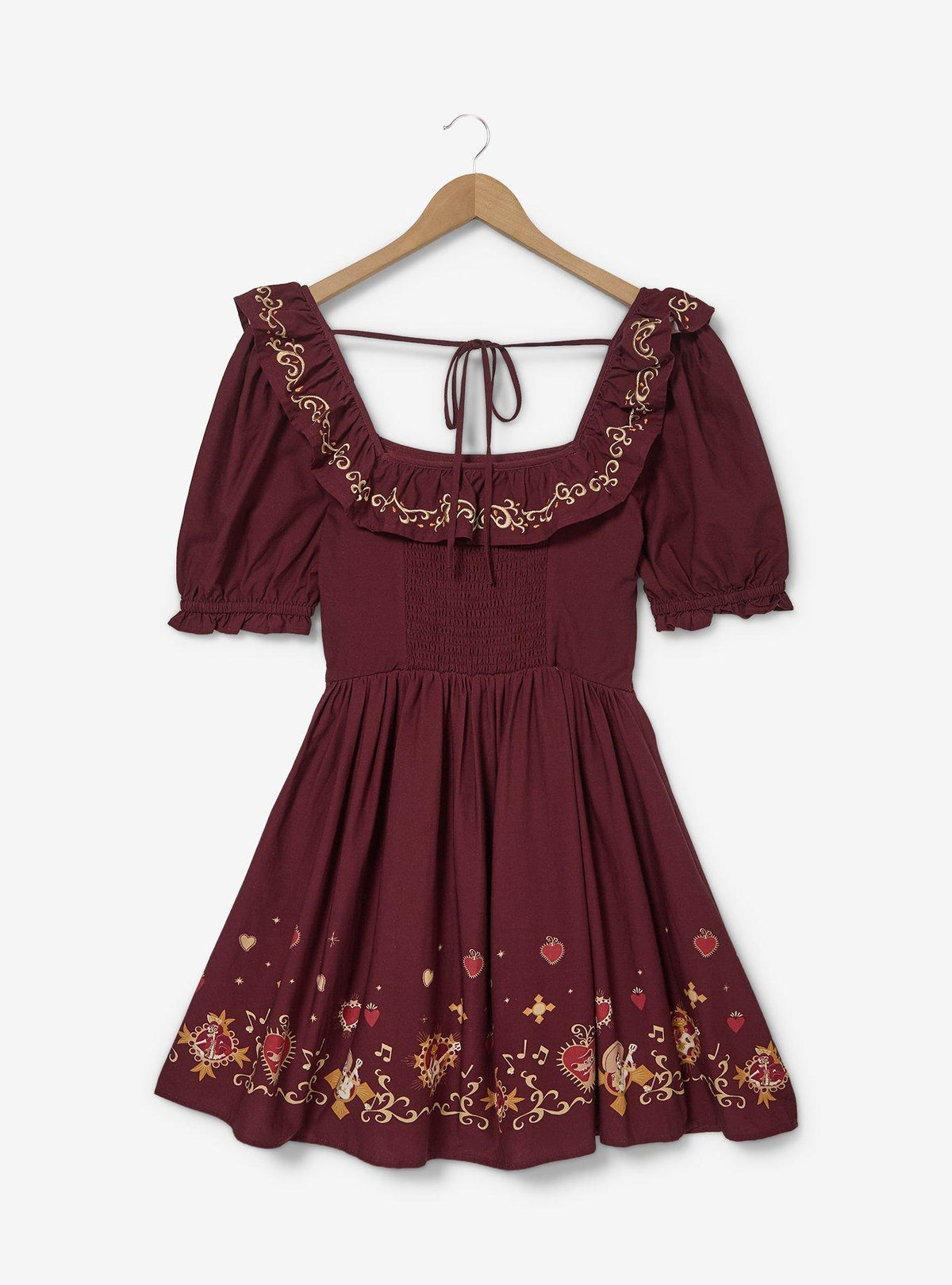 Vestido con vuelos de Coco, tallas grandes