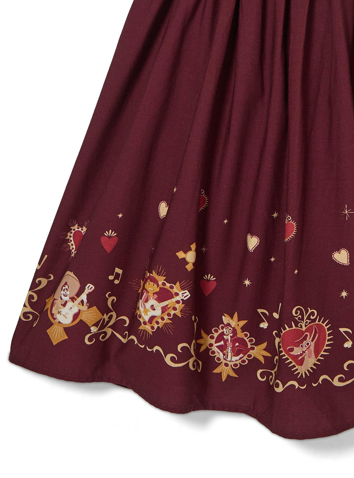 Vestido con vuelos de Coco, tallas grandes
