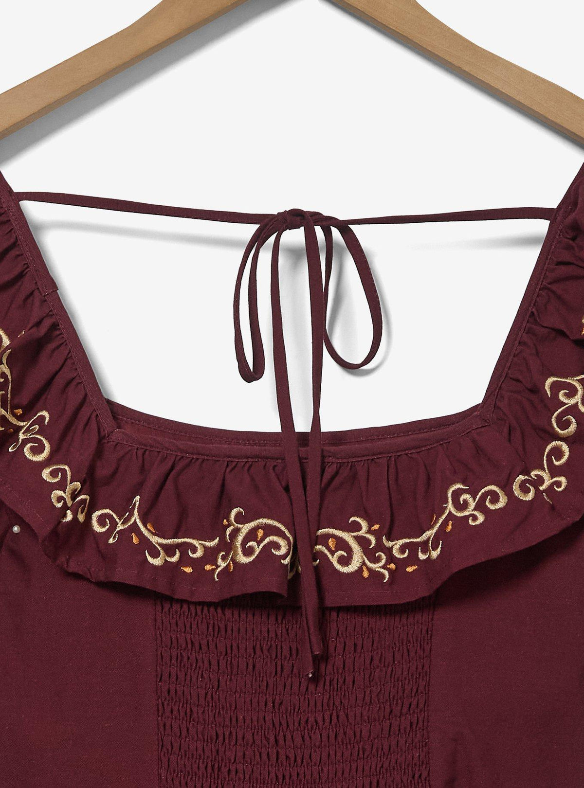 Vestido con vuelos de Coco, tallas grandes