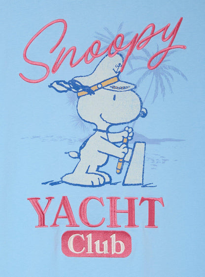 Polera mujer Peanuts Snoopy Yacht Club