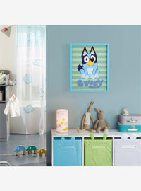 Cuadro de pared tufting de Bluey