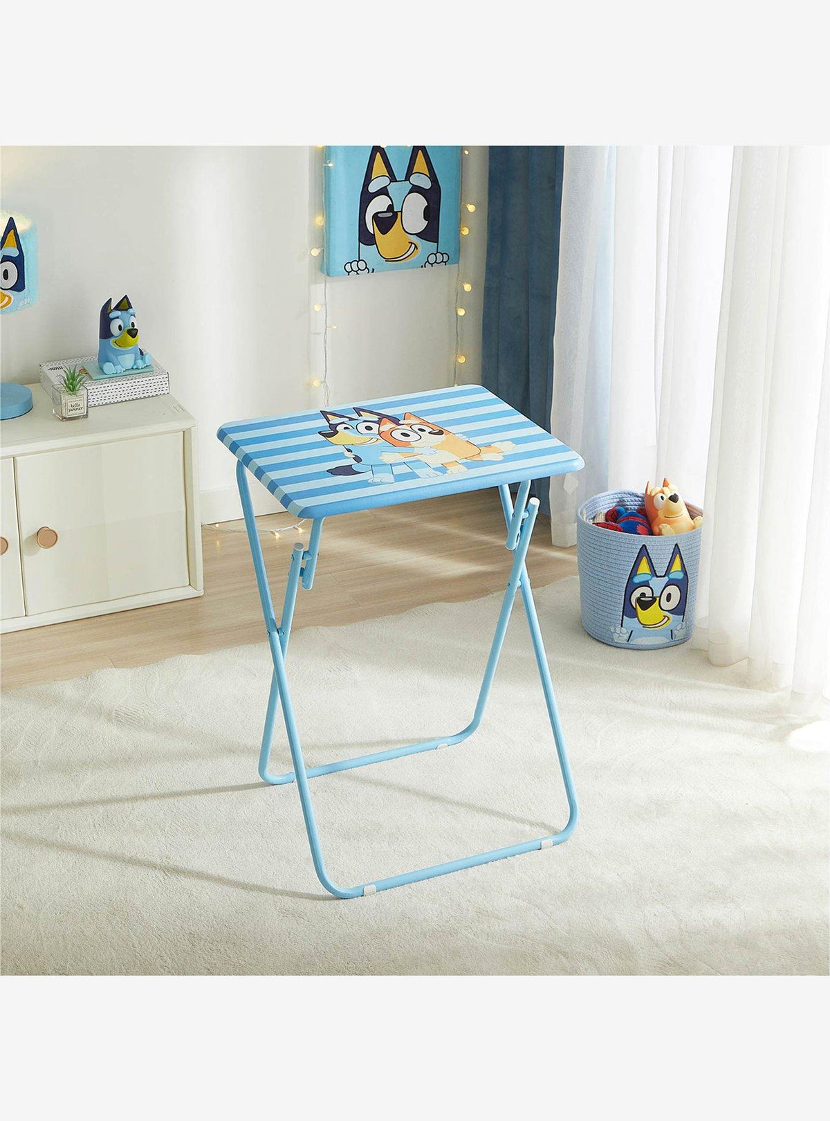 Mesa plegable para TV de Bluey