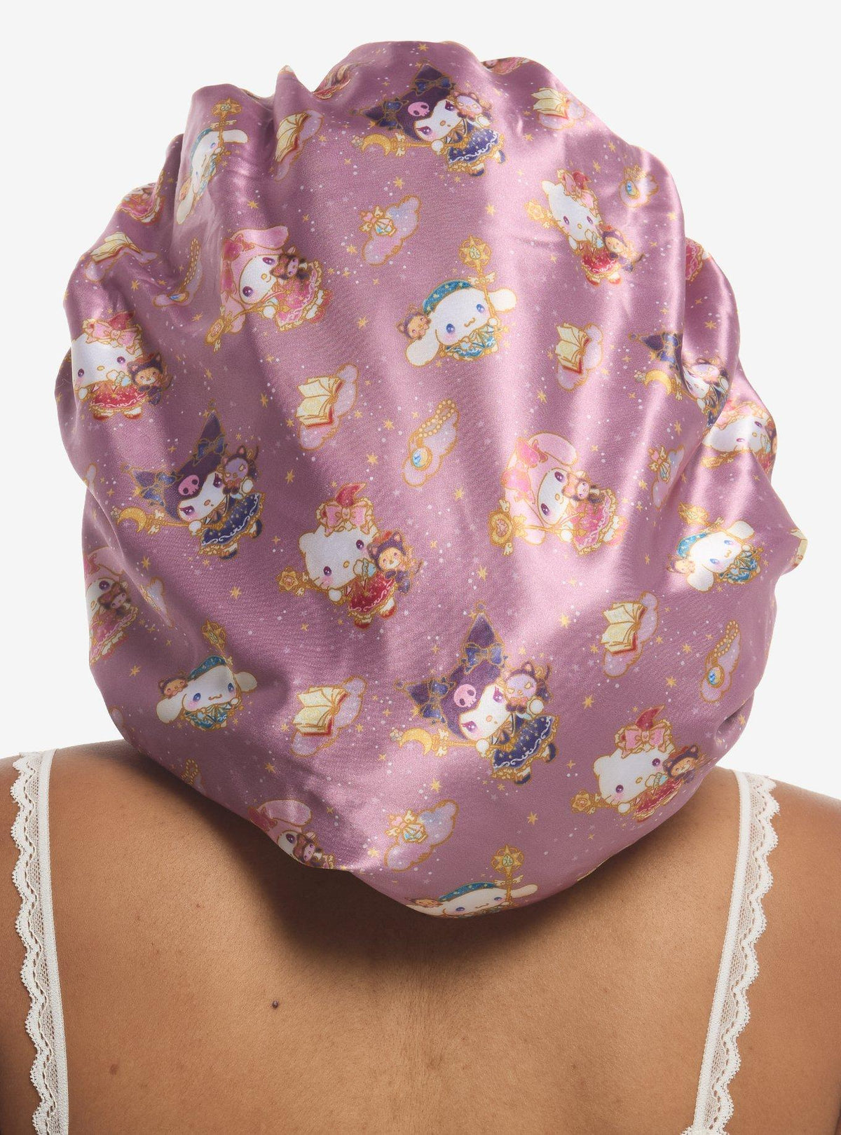 Gorro de satén reversible Hello Kitty y sus amigos