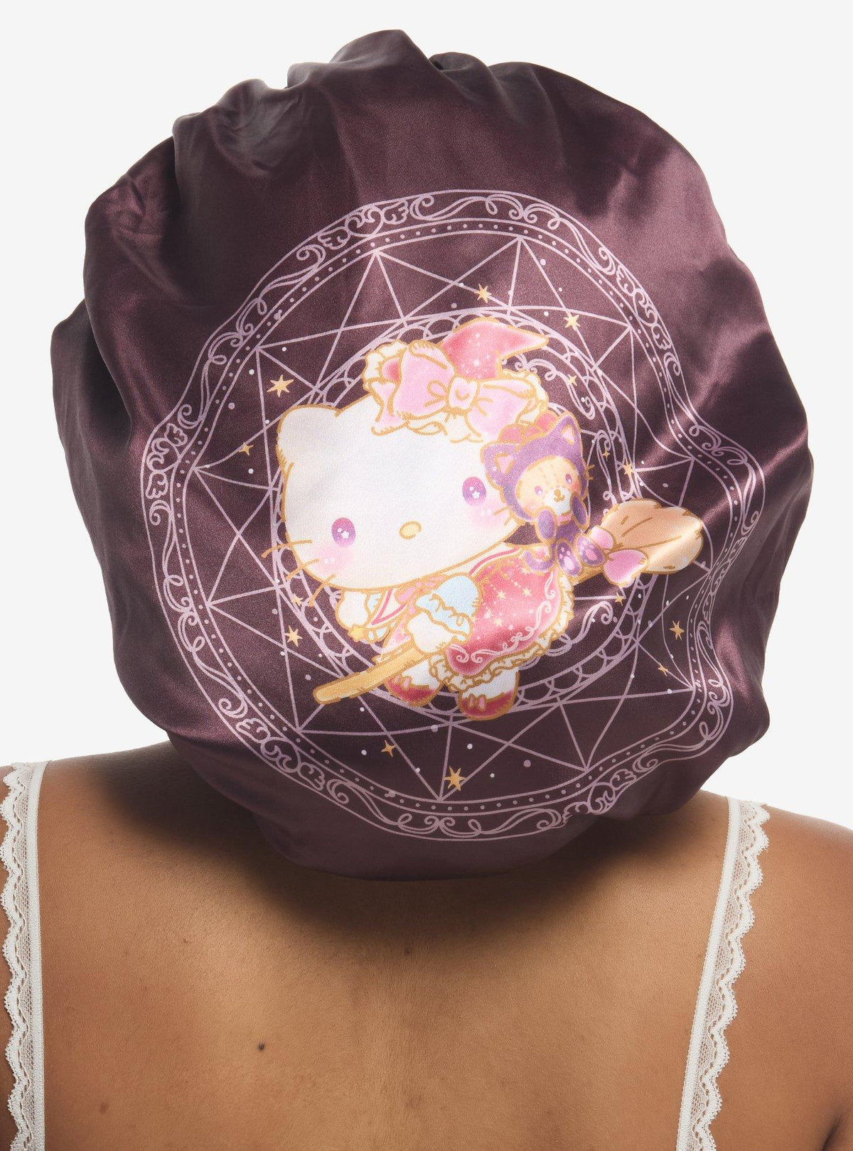 Gorro de satén reversible Hello Kitty y sus amigos