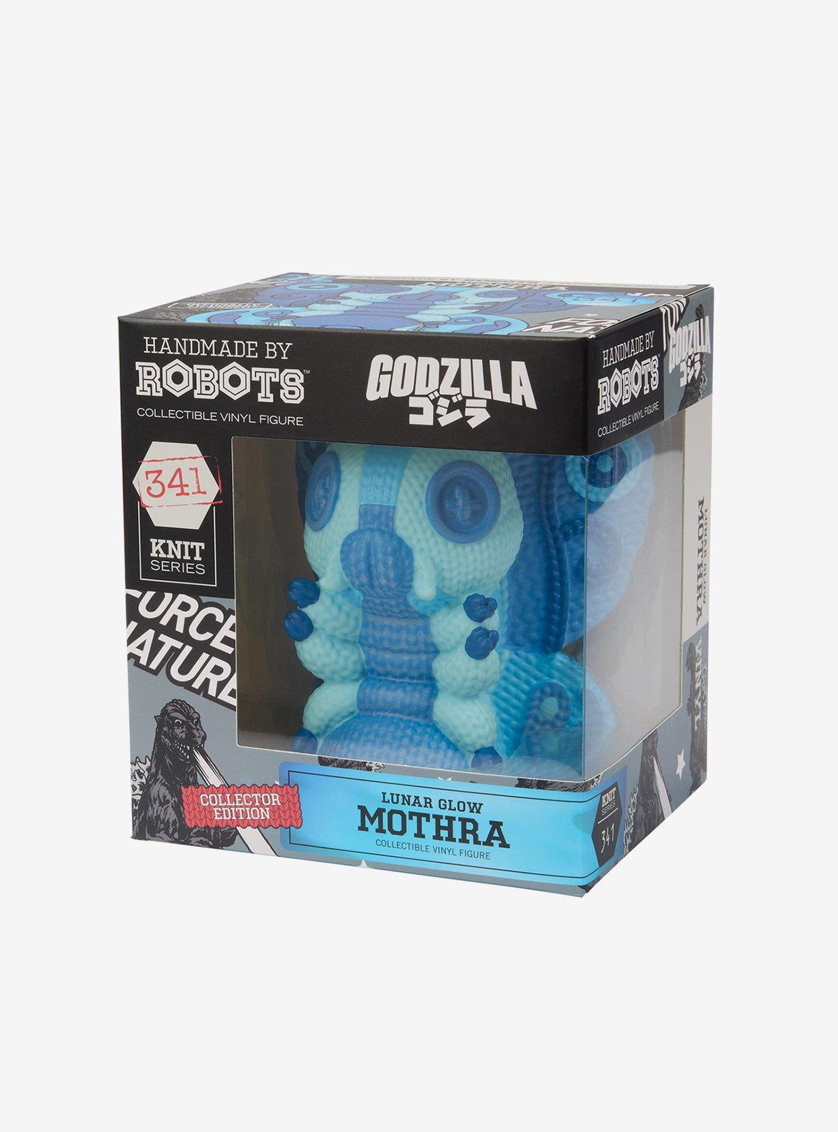 Figura Mothra #341 de vinilo, brilla en la oscuridad