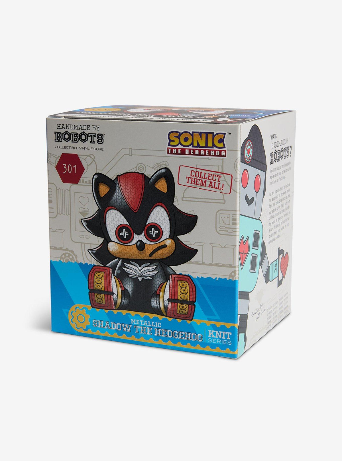 Figura de vinilo Shadow de Sonic the Hedgehog (metálica)