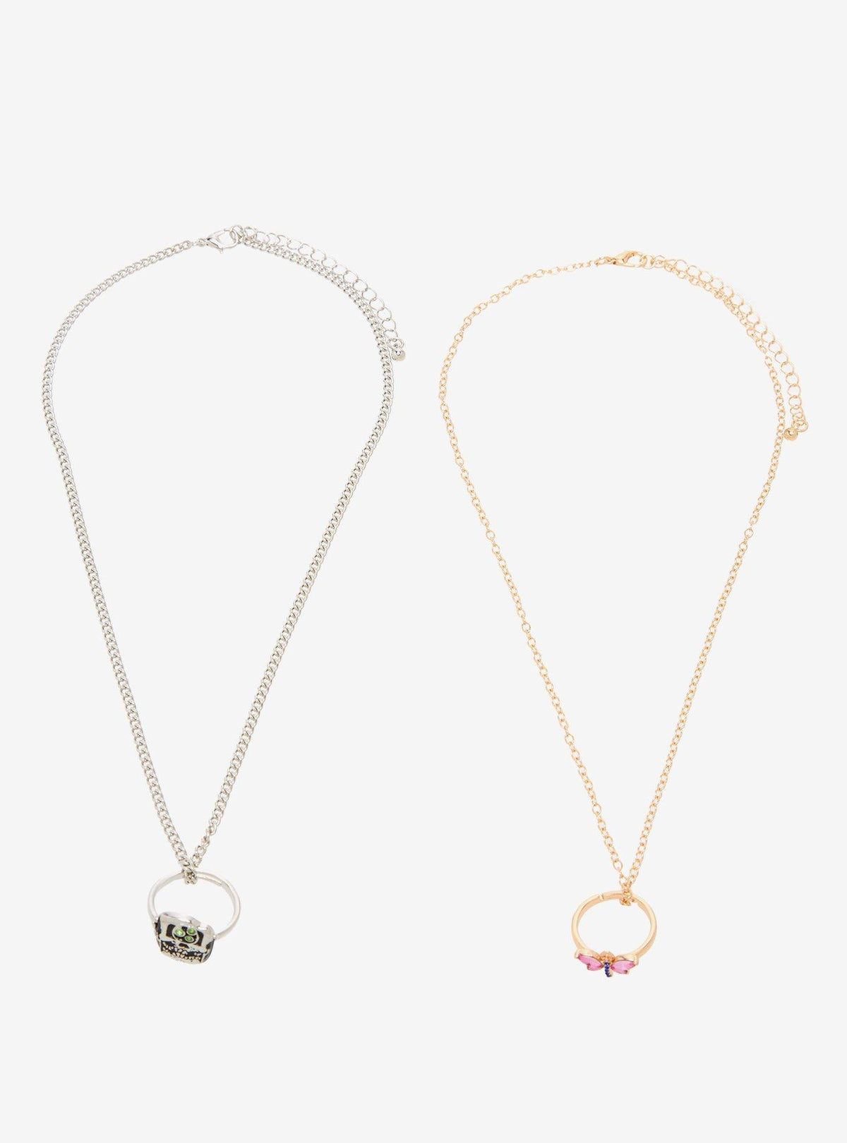 Set de collares ajustables Coraline y Wybie