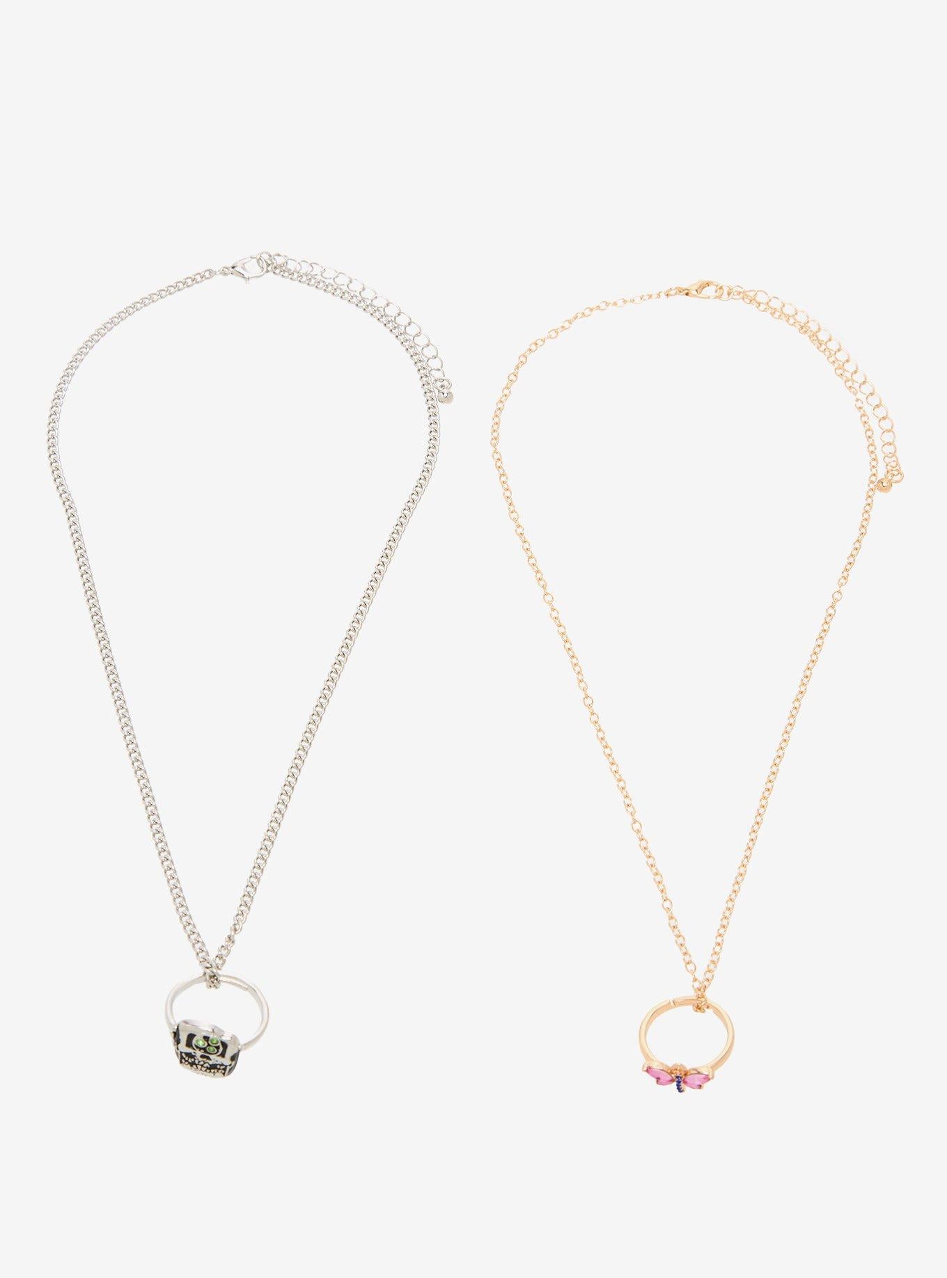 Set de collares ajustables Coraline y Wybie