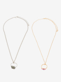 Set de collares ajustables Coraline y Wybie