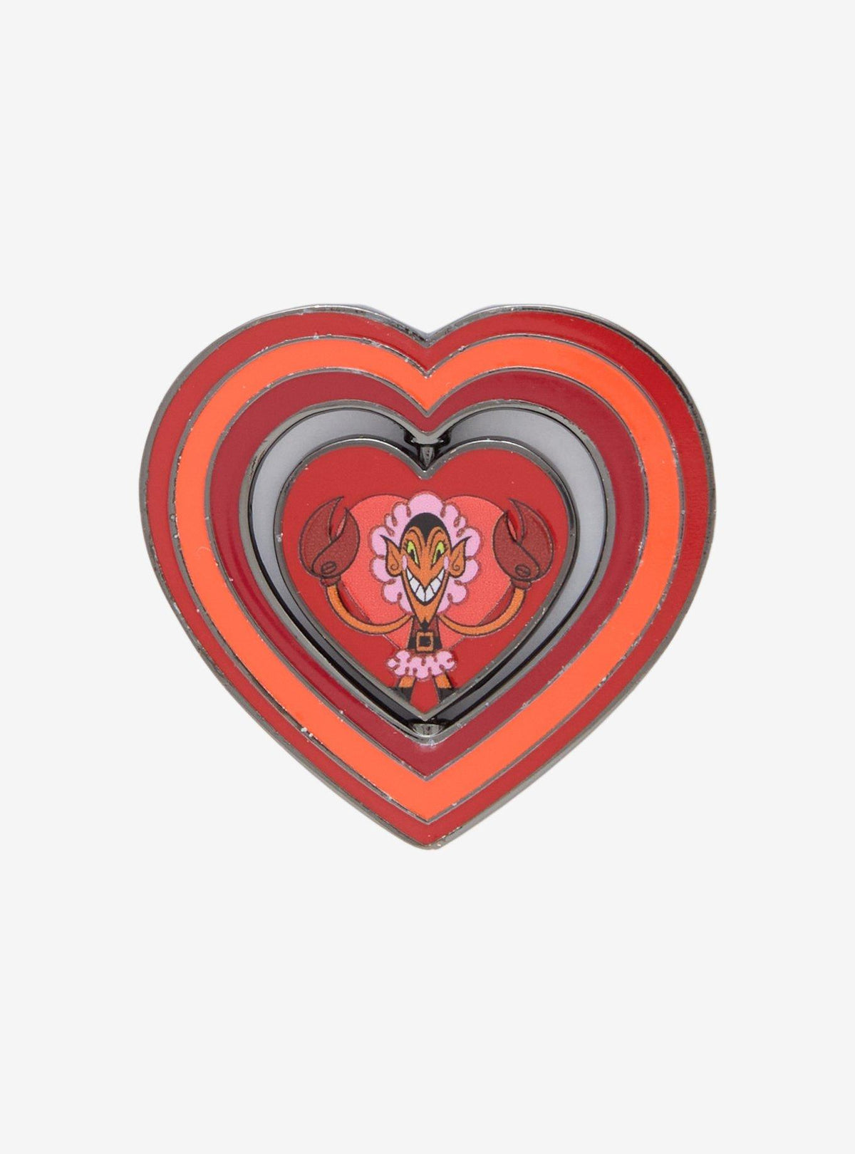 Pin sorpresa giratorio de corazón The Powerpuff Girls